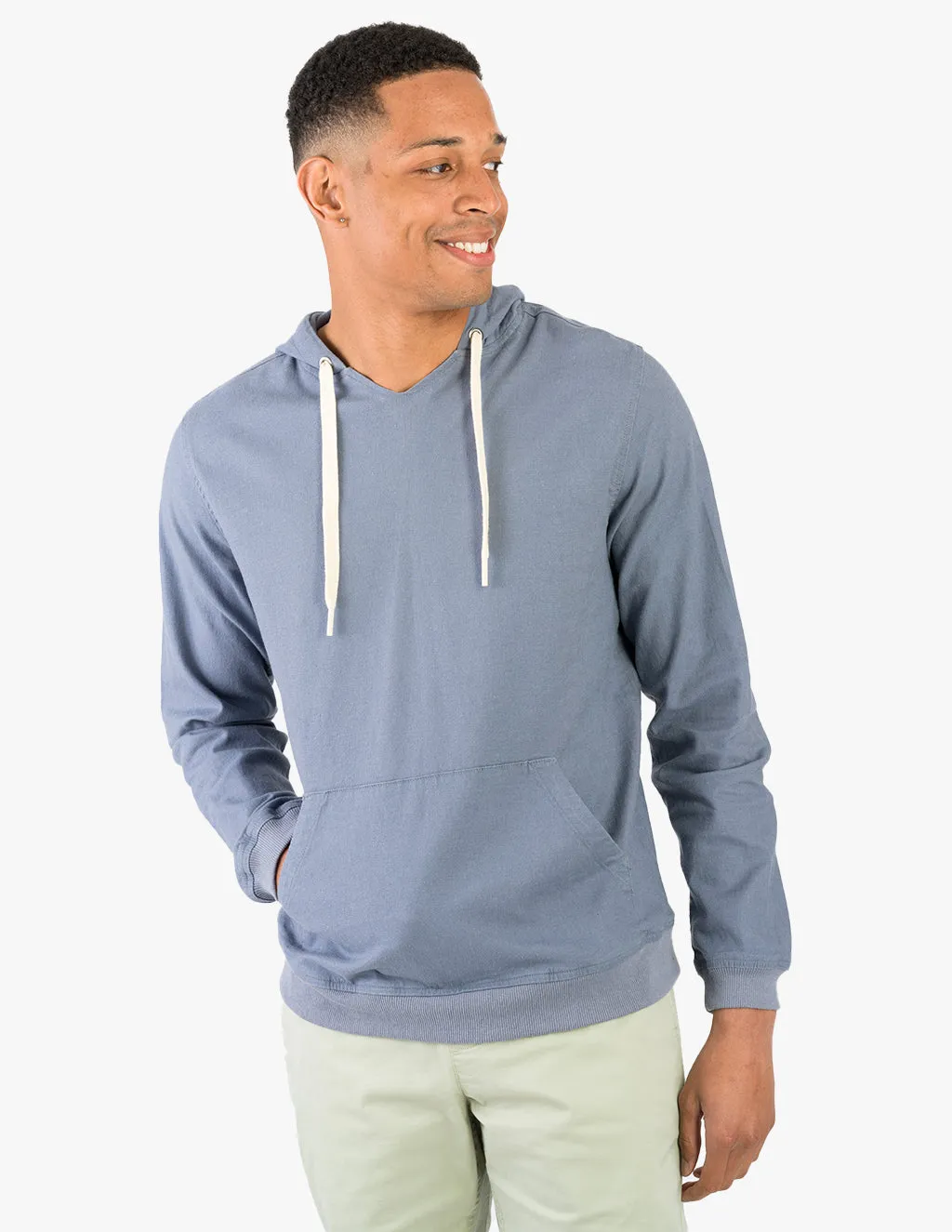 SEASIDES LINEN HOODIE