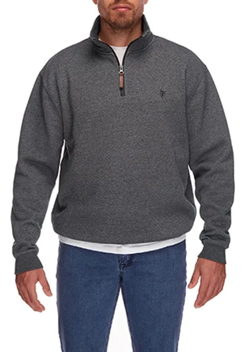 Stirling -  Zip front Polo Sweat