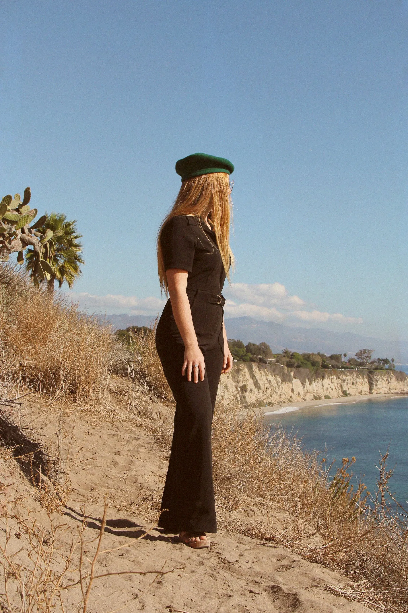 The California Shake Jumpsuit in Black