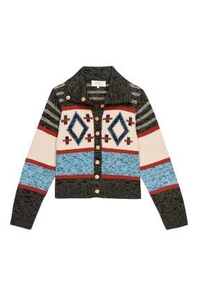 The Great Southwest Cardigan in Americana Multi