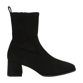 UNISA Black Suede Ankle Boot LANGLEY